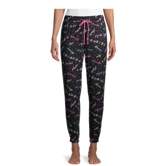 NWT FRIENDS ladies sleep jogger size large (12-14) - Picture 2 of 5